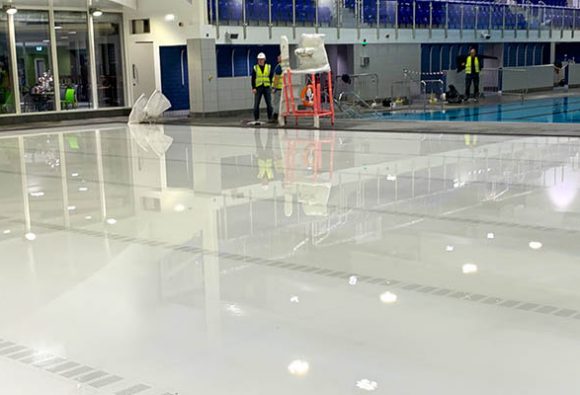 Movable floor installed in Hornchurch (UK)