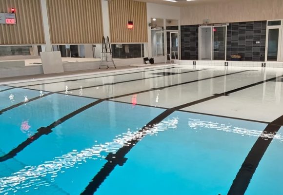 The Tongelreep National Swimming Center expands with movable floors